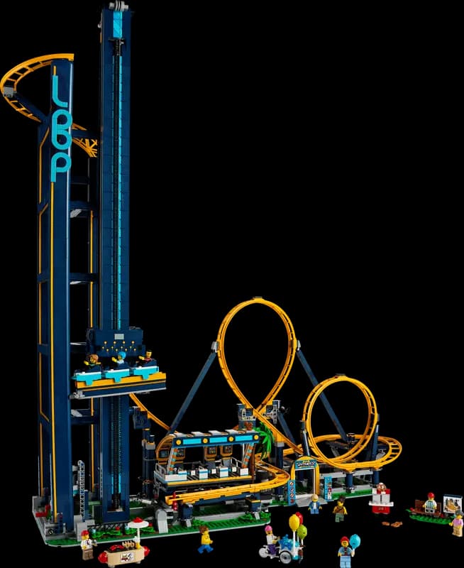 Bergochdalbana med loop