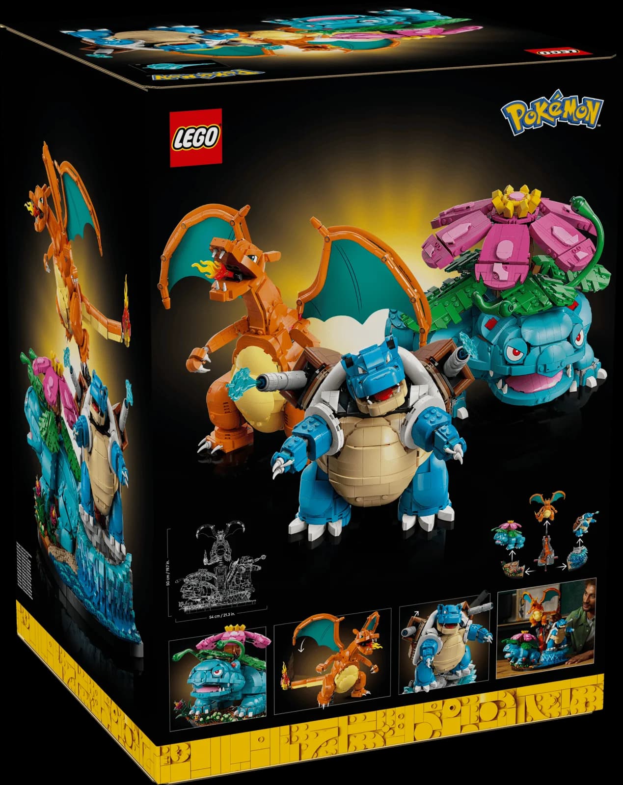 Venusaur, Charizard and Blastoise 23